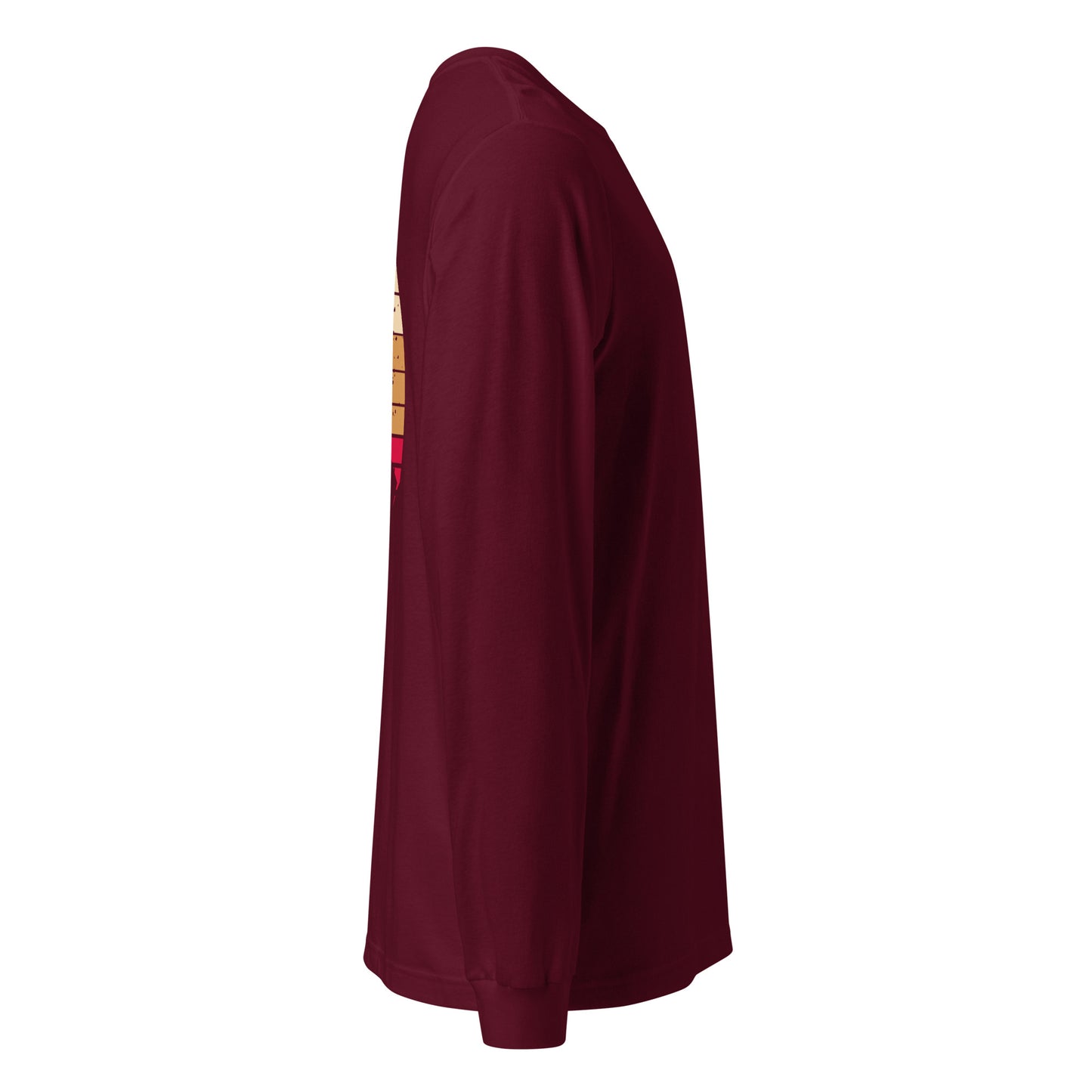 Men's Peak Long Sleeve - Maroon