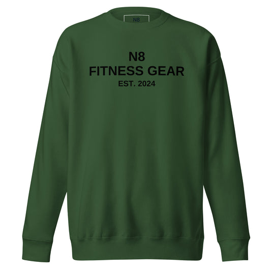 Men’s Fitness Gear Sweatshirt - Forest/Black