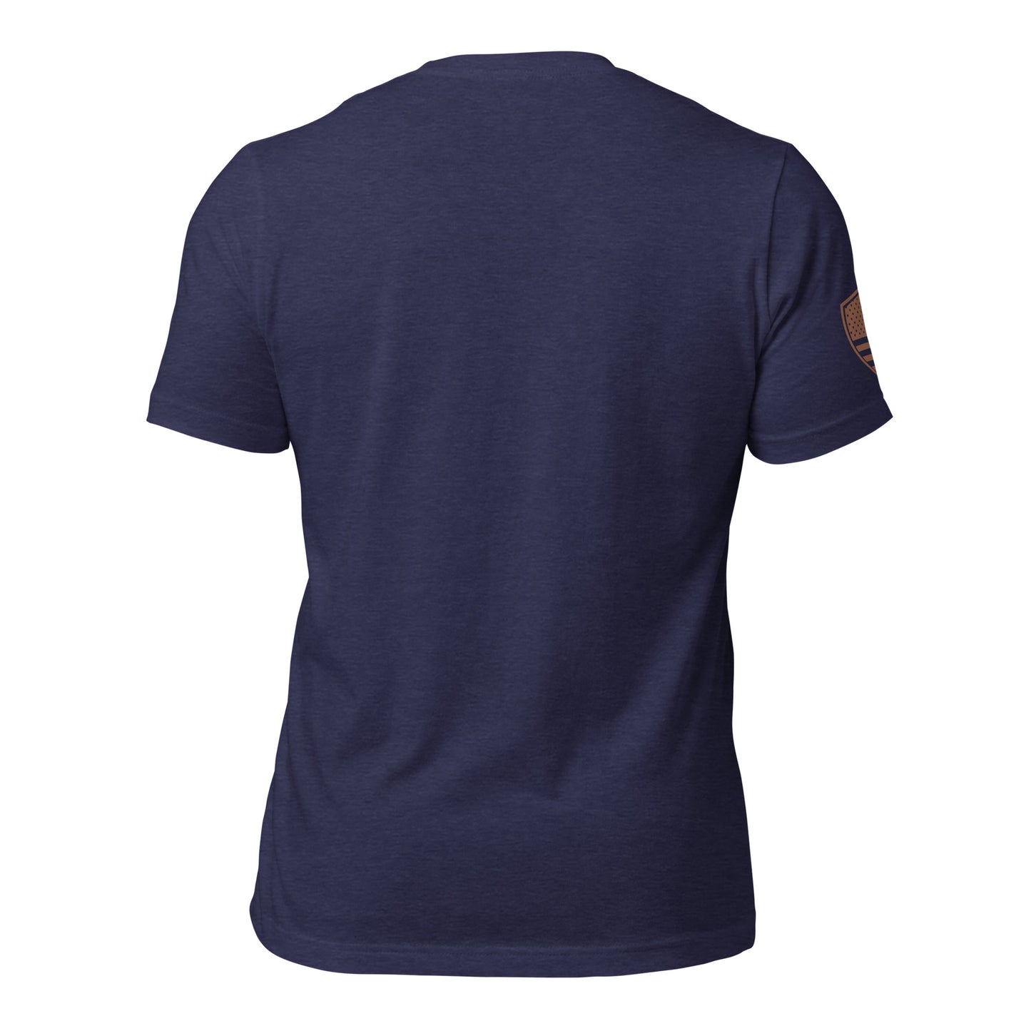 Men’s Fitness Gear Tee - Heather Navy/Espresso